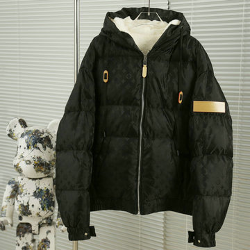 商品名称：ルイヴィトン LOUISVUITTON XG-WTLV24018 2024年秋冬最新入荷 新作 モノグラム ダウンブルゾン ロングスリーブ ジャケット フード付き