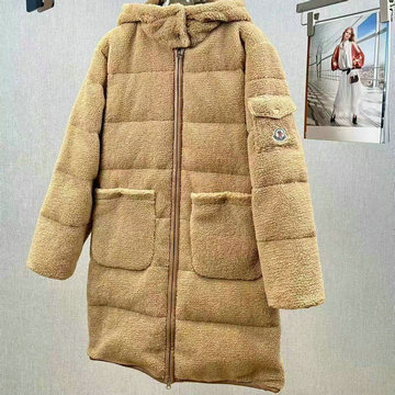商品名称：モンクレール MONCLER MS-WTMC24005  2024年秋冬最新入荷 新作 24AW BELCASTEL テディ素材 ダウンジャケット ジップジャケット フード付き