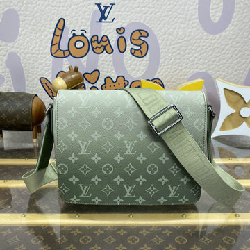 ルイヴィトン LOUISVUITTON 057-M11593  2024年最新入荷 ディストリクト PM NV3 ショルダーバッグ メンズ フラップバッグ モノグラム