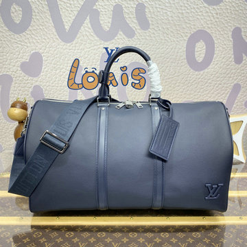 ルイヴィトン LOUISVUITTON 057-M11693 2024年最新入荷 キーポル バンドリエール 50 トートバッグ ボストンバッグ LV アエログラム レザー インク