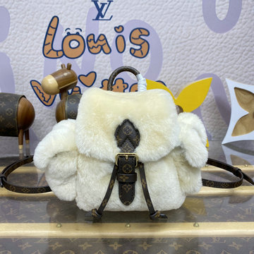 商品名称：ルイヴィトン LOUISVUITTON 057-M11919 2024年最新入荷 ナノ テディ バックパック レディース リュックサック シアリング クレーム