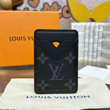 商品名称：ルイヴィトン LOUISVUITTON 057-M12602 2024年最新入荷 ポルト カルト マグネット カードケース スマートフォンケース モノグラム エクリプス キャンバス