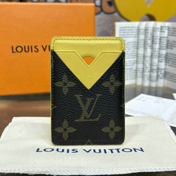 商品名称：ルイヴィトン LOUISVUITTON 057-M12853 2024年最新入荷 ポルト カルト マグネット カードケース スマートフォンケース モノグラム マカサー キャンバス