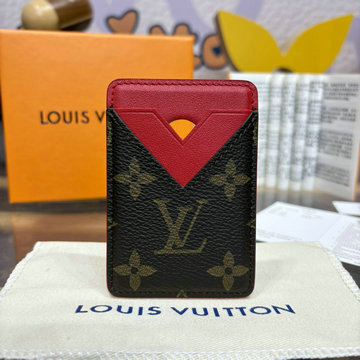 商品名称：ルイヴィトン LOUISVUITTON 057-M12856 2024年最新入荷 ポルト カルト マグネット カードケース スマートフォンケース モノグラム マカサー キャンバス