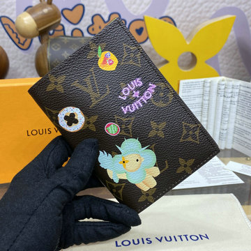 商品名称：ルイヴィトン LOUISVUITTON 057-M12999  2024年最新入荷 パスポートカバー クーヴェルテュール パスポール NM 二つ折り短財布 モノグラム キャンバス