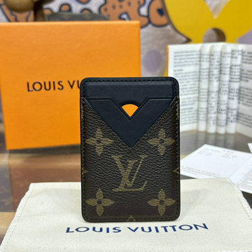 ルイヴィトン LOUISVUITTON  057-M13185 2024年最新入荷 ポルト カルト マグネット カードケース スマートフォンケース モノグラム マカサー キャンバス