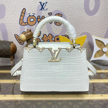 ルイヴィトン LOUISVUITTON 057-N86153  2024年最新入荷 カプシーヌ BB ハンドバッグ ショルダーバッグ クロコ柄