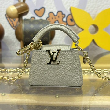 ルイヴィトン LOUISVUITTON 057-M02132Hv 2024年最新入荷 バッグチャーム マイクロ カプシーヌ チェーン 短財布