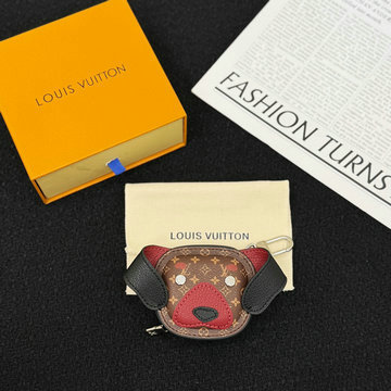 商品名称：ルイヴィトン LOUISVUITTON 057-M02273K 2024年最新入荷 バッグチャーム LV ドッグ キーケース キーホルダー キーリング