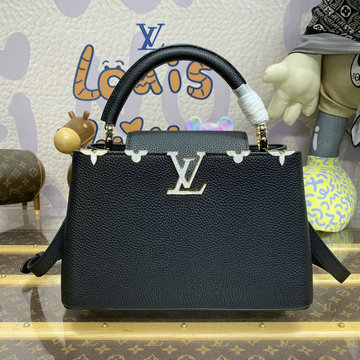 ルイヴィトン LOUISVUITTON 057-M11349  2024年最新入荷 カプシーヌ MM ハンドバッグ ショルダーバッグ トリヨンレザー