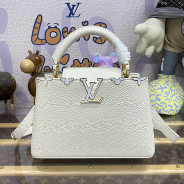 ルイヴィトン LOUISVUITTON 057-M11349B 2024年最新入荷 カプシーヌ MM ハンドバッグ ショルダーバッグ トリヨンレザー