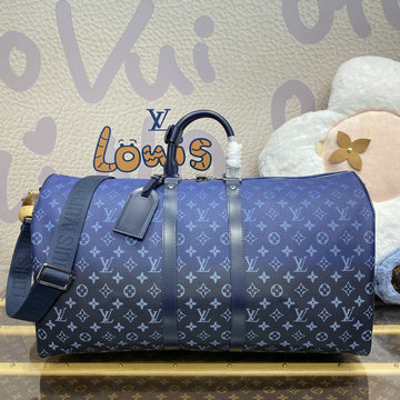 ルイヴィトン LOUISVUITTON 057-M11558  2024年最新入荷 キーポル バンドリエール 50 トートバッグ トラベルバッグ ボストンバッグ ショルダーバッグ