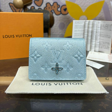ルイヴィトン LOUISVUITTON  057-M12177L 2024年最新入荷 カードケース アンヴェロップ カルト ドゥ ヴィジット 名刺入れ グレインレザー