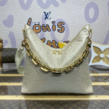 ルイヴィトン LOUISVUITTON 057-M12071 2024年最新入荷 Coussin Hobo MM トートバッグ ハンドバッグ 2way ショルダーバッグ レディース レザー