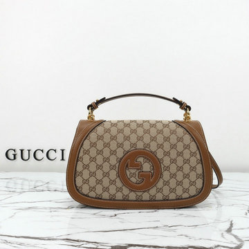 グッチ GUCCI 057-GG815716BXK 2024年最新入荷 ブロンディ スモール トップハンドルバッグ ショルダーバッグ レディース レザー