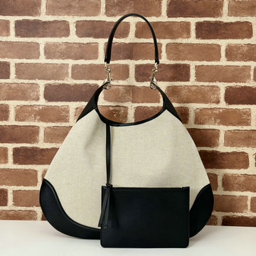 商品名称：グッチ GUCCI 057-GG815924BBK 2024年最新入荷 グッチ B ミディアム ショルダーバッグ レディース  オリジナルGGキャンバス