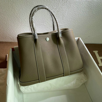 エルメスHERMES 063-H600330DH  2024最新入荷 ガーデンパーティー トートバッグ ハンドバッグ ショッピングバッグ レディース