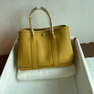 エルメスHERMES 063-0H600330HY  2024最新入荷 ガーデンパーティー トートバッグ ハンドバッグ ショッピングバッグ レディース