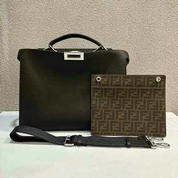 商品名称：フェンディ FENDI 168-FD7VA529BK 2024年最新入荷 ピーカブー ISeeU セレリア ミディアム トートバッグ 2way ショルダーバッグ メンズ ブリーフケース