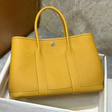 エルメスHERMES 063-H600330YL 2024最新入荷 ガーデンパーティー トートバッグ ハンドバッグ ショッピングバッグ レディース