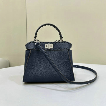 商品名称：フェンディ FENDI 168-FD8BN244LYL  2024年最新入荷 ピーカブー ミニ ハンドバッグ トートバッグ 2way ショルダーバッグ レディース