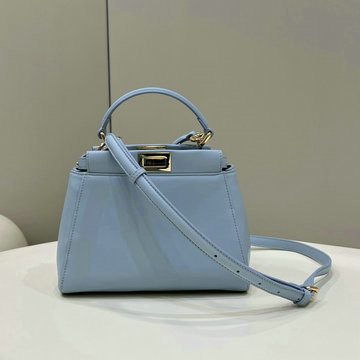 商品名称：フェンディ FENDI 168-FD8BN244YJQL 2024年最新入荷 ピーカブー ミニ ハンドバッグ トートバッグ 2way ショルダーバッグ レディース