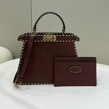 商品名称：フェンディ FENDI 168-FD8BN321LCJH  2024年最新入荷 ピーカブー ISeeU ミディアム ハンドバッグ トートバッグ 2way ショルダーバッグ レディース