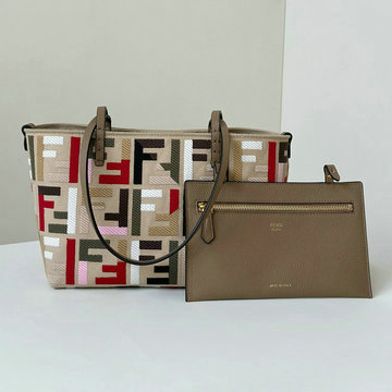フェンディ FENDI 168-FD8BH424BSC 2024年最新入荷 ロール スモール トートバッグ ハンドバッグ レディース マルチカラー
