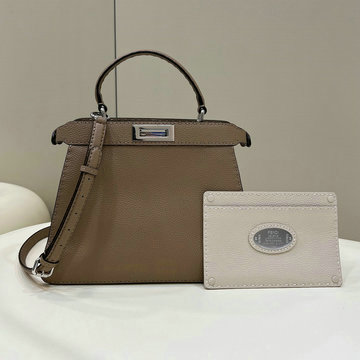 商品名称：フェンディ FENDI 168-FD8BN321LPKF 2024年最新入荷 ピーカブー ISeeU ミディアム ハンドバッグ トートバッグ 2way ショルダーバッグ レディース