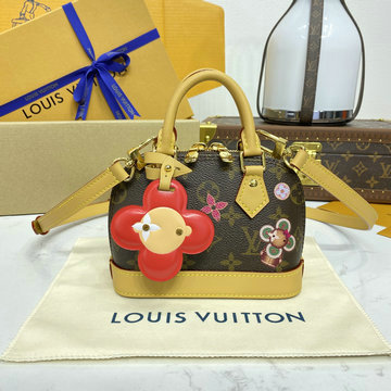 商品名称：ルイヴィトン LOUISVUITTON 057-M12199  2024年最新入荷 ナノ アルマ トップハンドルバッグ トートバッグ 2way ショルダーバッグ キャンバス