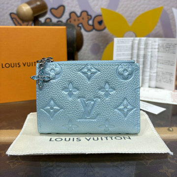 ルイヴィトン LOUISVUITTON 057-M12536L 2024年最新入荷 ポルトフォイユ リサ 二つ折り短財布 ショートウォレット 小銭入れ モノグラム アンプラント レザー