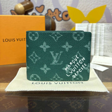 ルイヴィトン LOUISVUITTON 057-M12657  2024年最新入荷 ポルトフォイユ ミュルティプル 二つ折り財布 札入れ モノグラム ヘリテージ キャンバス