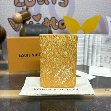 ルイヴィトン LOUISVUITTON 057-M12659 2024年最新入荷 オーガナイザー ドゥ ポッシュ 二つ折り カードケース パスケース モノグラム ヘリテージ キャンバス