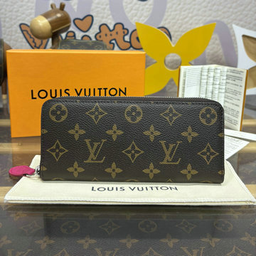 ルイヴィトン LOUISVUITTON 057-M12395  2024年最新入荷 ポルトフォイユ クレマンス ジッピーウォレット ファスナー長財布 ロングウォレット