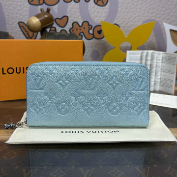 ルイヴィトン LOUISVUITTON 057-M12680 2024年最新入荷 ジッピーウォレット ファスナー長財布 ロングウォレット モノグラム アンプラント レザー