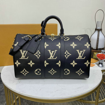 ルイヴィトン LOUISVUITTON  057-M46670  2024年最新入荷 キーポル バンドリエール 45 トートバッグ トラベルバッグ ボストンバッグ モノグラム