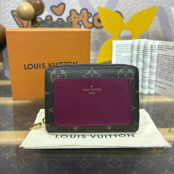 ルイヴィトンLOUISVUITTON 057-M82377 2024年最新入荷 ポルトフォイユ ルー ジッピーウォレット ショートウォレット 短財布 小銭入れ