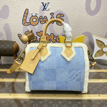 ルイヴィトンLOUISVUITTON 057-N40700M 2024年最新入荷 スピーディ バンドリエール 25 ボストンバッグ トートバッグ ショルダーバッグ レディース