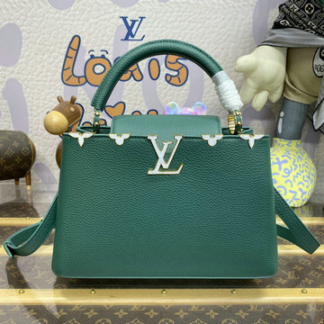 ルイヴィトン LOUISVUITTON 057-M23766Z 2024年最新入荷 カプシーヌ MM ハンドバッグ ショルダーバッグ トリヨンレザー