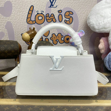 商品名称：ルイヴィトン LOUISVUITTON 057-M27185B  2024年最新入荷 カプシーヌ EW MINI ハンドバッグ ショルダーバッグ マット カーフレザー
