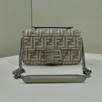 フェンディ FENDI 168-FD8BR793BHS 2024年最新入荷 バゲット チェーン ミディ トートバッグ 2way ショルダーバッグ レディース