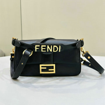 フェンディ FENDI 168-FD8BR822PZBK  2024年最新入荷 バゲット ミディアム トートバッグ 2way ショルダーバッグ レディース