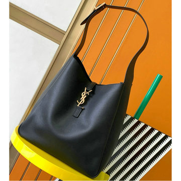イヴサンローラン Saint laurent YSL 99-YSL753837PBK  2024年最新入荷 LE 5A7 ソフト スモール ホーボーバッグ トートバッグ ショルダーバッグ