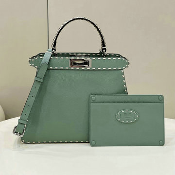商品名称：フェンディ FENDI 168-FD8BN321LSGL 2024年最新入荷 ピーカブー ISeeU ミディアム ハンドバッグ トートバッグ 2way ショルダーバッグ レディース