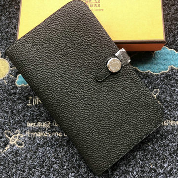 エルメス HERMES 063-H509KTGBK  2024年最新入荷 ドゴン ロングウォレット 二つ折り長財布 幅広い レザー