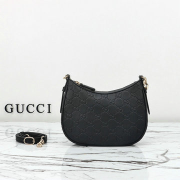 グッチ GUCCI 057-GG815409PBK　2024年最新入荷 GGエンブレム スモール ショルダーバッグ レディース レザー