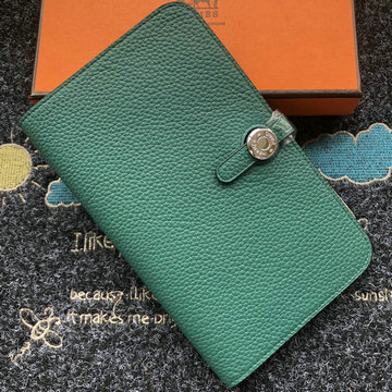 エルメス HERMES 063-H509KTGSG 2024年最新入荷 ドゴン ロングウォレット 二つ折り長財布 幅広い レザー