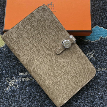 エルメス HERMES 063-H509KTGDH 2024年最新入荷 ドゴン ロングウォレット 二つ折り長財布 幅広い レザー