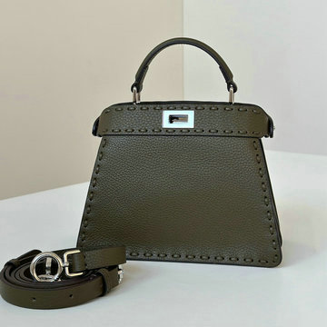 フェンディ FENDI 168-FD8BN335LSGL 2024年最新入荷 ピーカブー ISeeU プチ ハンドバッグ トートバッグ 2way ショルダーバッグ レディース