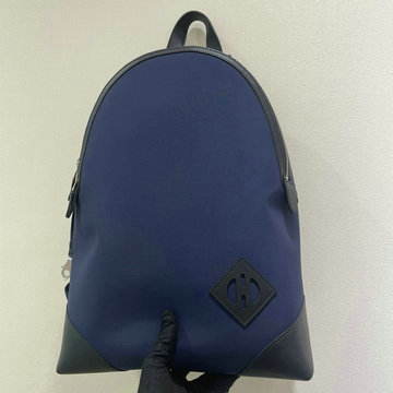 エルメス HERMES 063-H083582BL  2024年最新入荷 オールバック バックパック メンズ リュックサック キャンパス